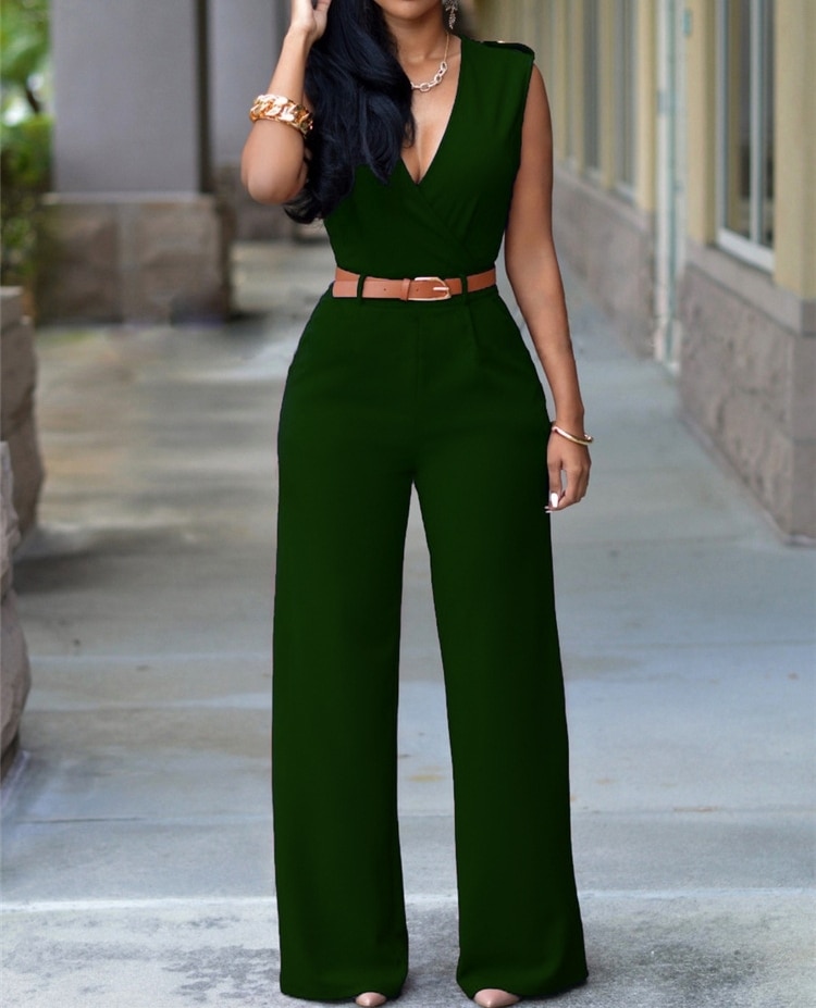 2023 Newly Women Jumpsuit Lady Sleeveless Romper Female jumpsuit Bodysuit Bodycon Party Streetwear Outfit Clothes Party Playsuit 2